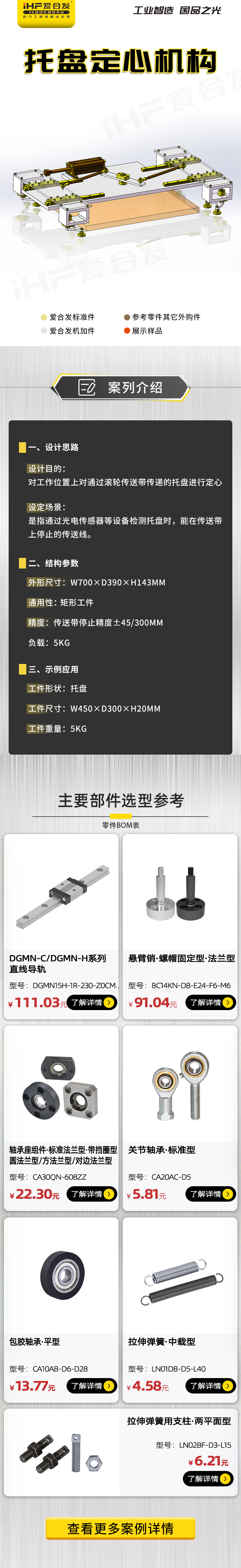 愛合發(fā)：案例介紹——托盤定心機構！